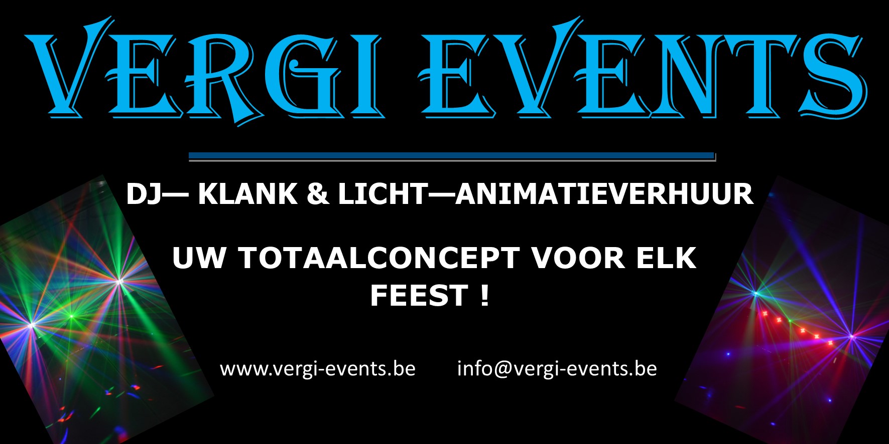 feest-DJ's Bredene Vergi Events